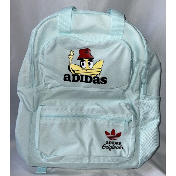 NWT Brand New Adidas Originals Fun Trefoil Two-Way Backpack Unisex Youth